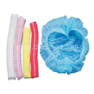 Non Woven Bouffant Nurse Disposable Clip Mob Cap