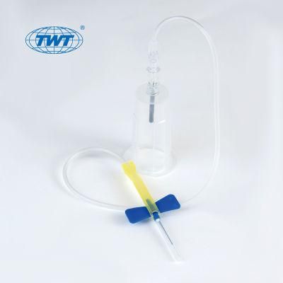 Disposable Blood Collection Needle with Needle Holder Butterfly Needle