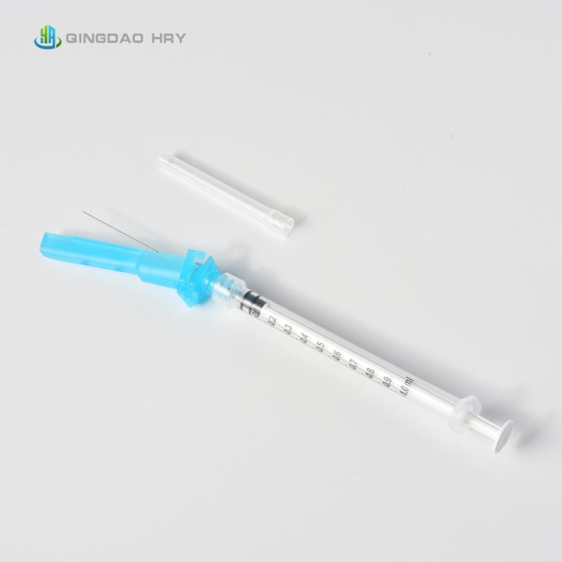 Medical Disposable Sterile Safety Hypodemic Needle Sterile Safety Injection Needle Syringe 1ml-20ml FDA CE ISO 510K