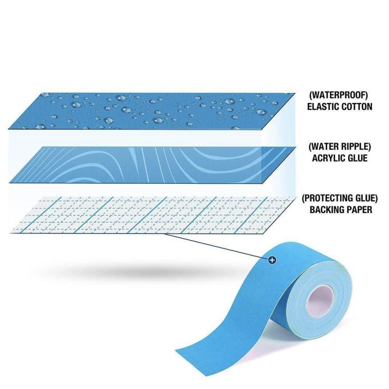 Wholesale Sport Waterproof Kinesiology Tape Muscle Tape 5cm*5m Tattoo Design