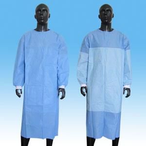 Disposable Hospital Clothing Surgical Gown Hot Sale Sizes Reinforced Sterile