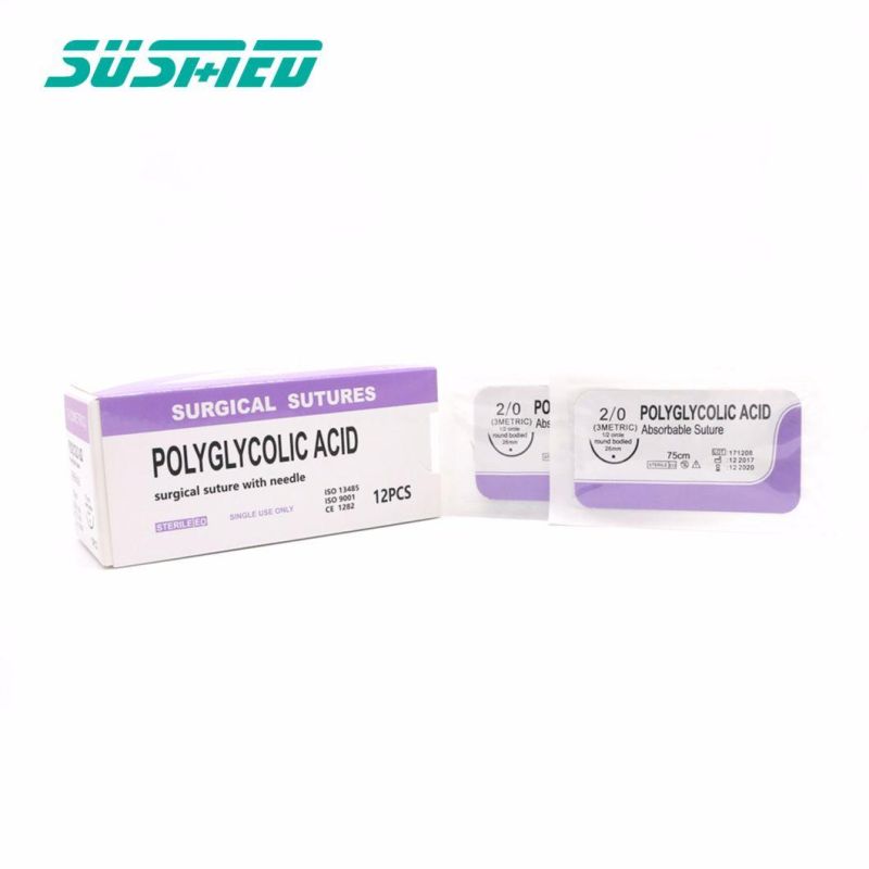 Disposable Medical Sterilised Surgical Suture with Needle