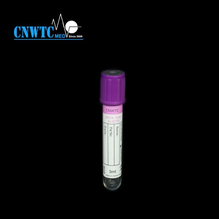 Disposable Vacuum Blood Collection Tube Glucose Tube with CE