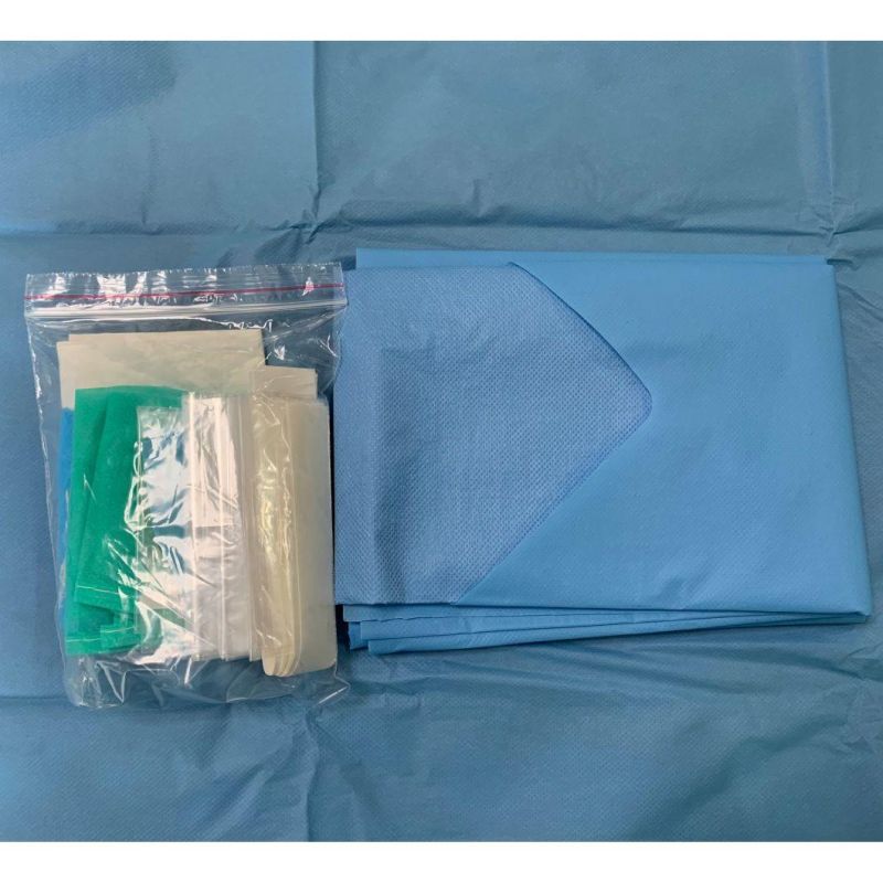 Disposable Dental Surgical Drape Kits/Pouch with Ce&ISO13485