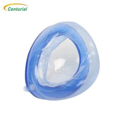 CE Standard PVC Anesthesia Mask with Colorful Hook