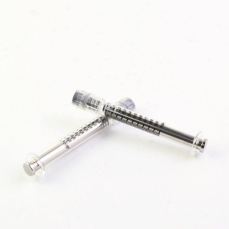 High Quality Heat-Resistant Borosilicate Glass Syringe with Lure Lock /Lure Cap in Medical Grade for Saving Oil