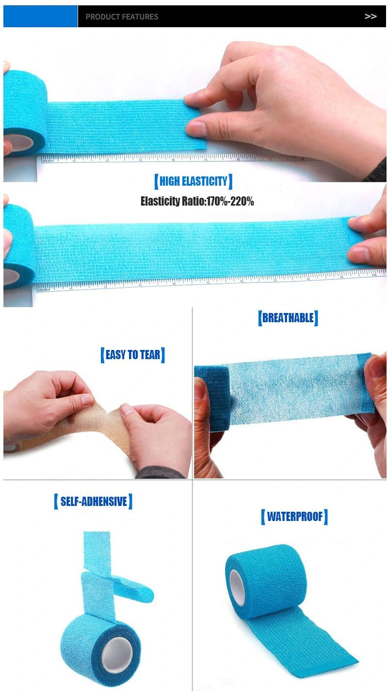 Breathable Waterproof Self Adhesive Bandage Wrap