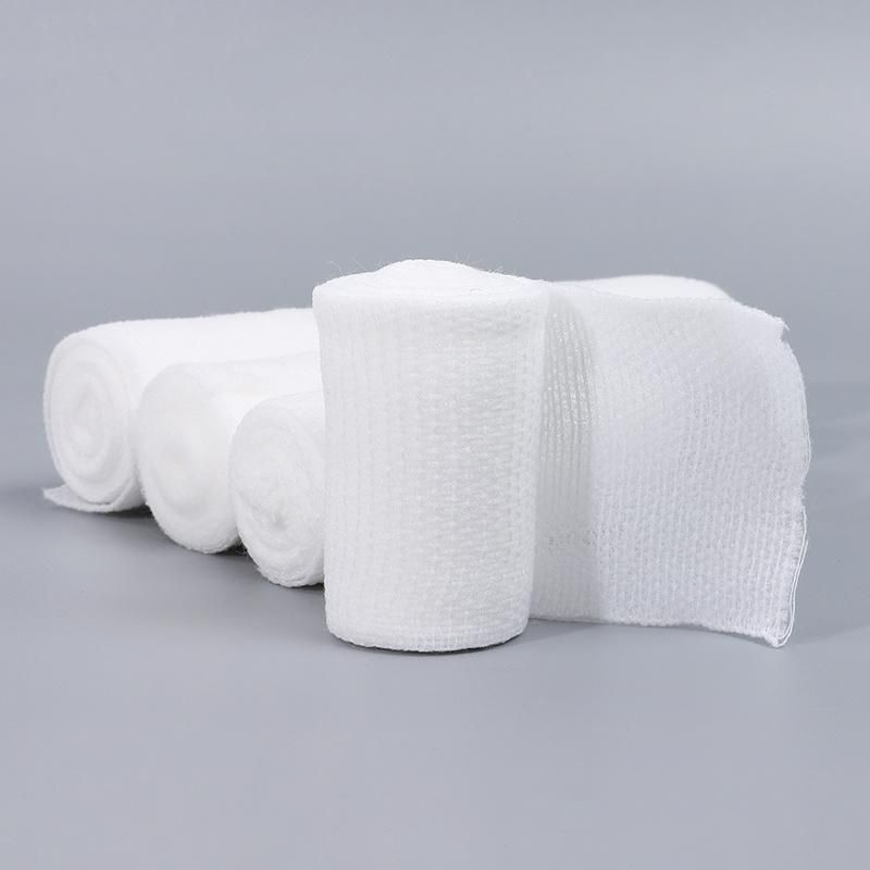 Wholesale Factory Thin Wound Medical Bandage Cotton Gauze Roll