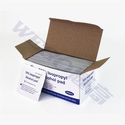 Wet Wipes Disposable 70% Isopropyl Alcohol Pads for Disinfection Use