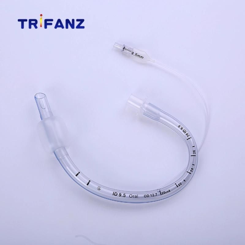 Disposable Surgical Supplies Oral Preformed Endotracheal Tubes with Cuff Et Tube Sizes