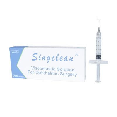 Singclean High Quality Sodium Hyaluronate Gel Intraocular Viscoelastic Injection for Eye Surgery Ophthalmic Surgery