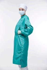 AAMI Level 2/3/4 Disposable Waterproof SMS/PP/PE/SMMS 18-65 GSM Nonwoven Isolation Gown, ISO, SGS, 510K