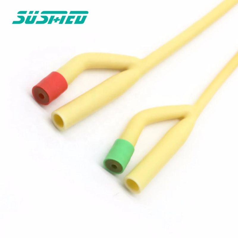 Disposable 2-Way Standard Sterile Urethral Silicone Coated Latex Foley Catheter