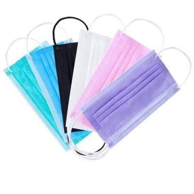 Disposable Mask Colorful Soft Water Repellent Against Dust, Aerosol and Humidity