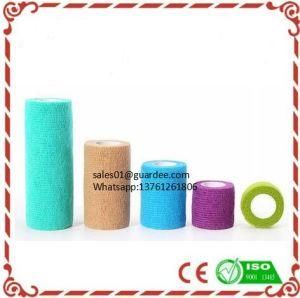 Nonwoven Adhesive Crepe Elastic Bandage Size with Ce/ISO/FDA Approved From Shanghai