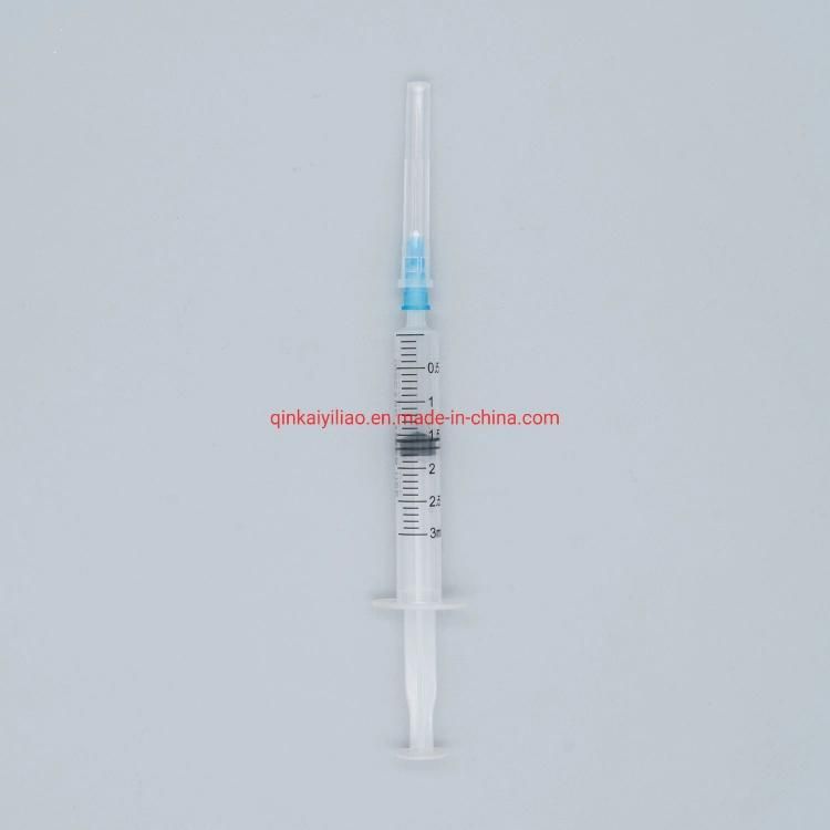 Super Quality Disposable Syringe with Needle FDA 510K Registered