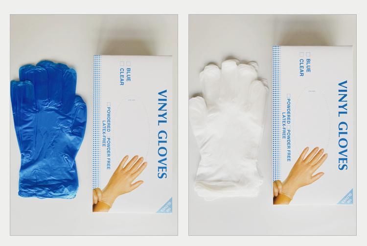 Disposable Powder Free Vinyl Gloves/Medical Disposable/Working Glove