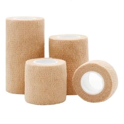 Pain Care Waterproof Non Woven Exercise Sports Finger Wrap Self Adhesive Sport Tape Cohesive Bandage