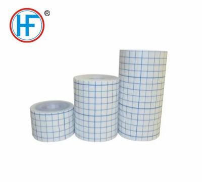 Mdr CE Approved Surgical Adhesive Dressing Tape Blue Latticed with a Five-Year Shelf Life