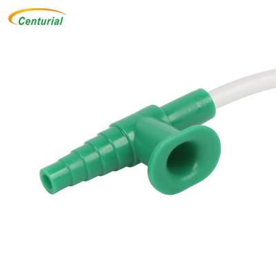 Inexpensive PVC Suction Tube with Connector and Different Cap Size 6fr-22fr Optional