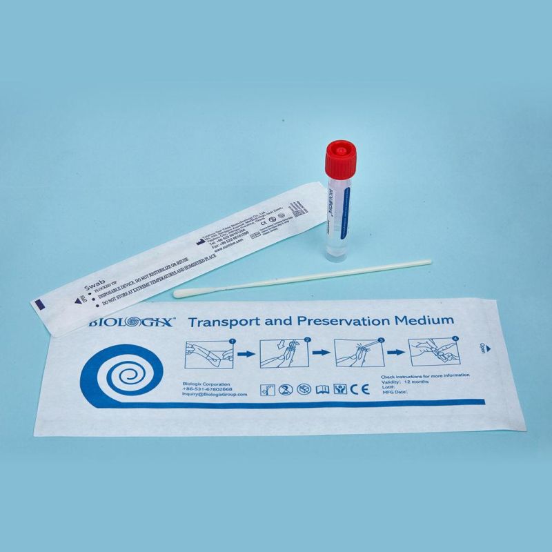 Disposable Virus Collection Tube & Transportation Preservation Medium (Oral&Nasal)