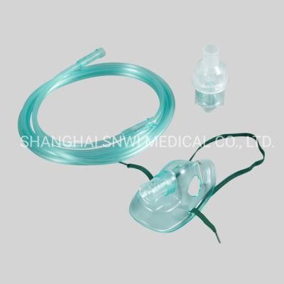 Medical Equipment Simple Oxygen Mask/Nebulizer Mask/CPR Mask/Face Mask with Cushion for Hospital