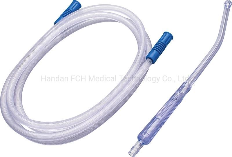 PVC Suction Connecting Tube with Yankauer Handle