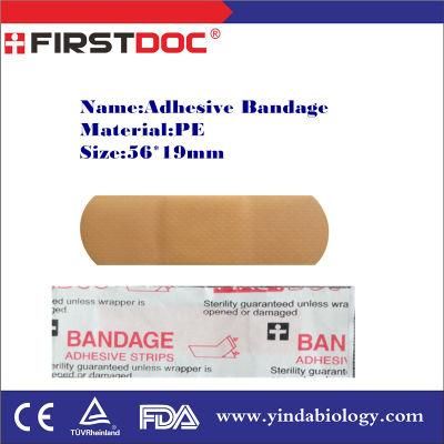 Medical Top Quality Bandage Wound Plaster, 56*19mm, Adhesive Tape