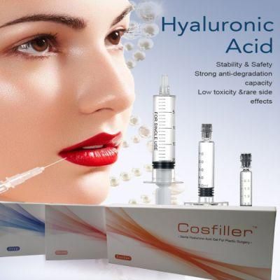 Injectables and Syringe Fillers Injectable Lip Filler Disolver Lip Hyaluronic Gel Dermal Filler with Lido