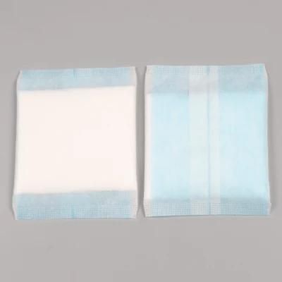 10X10cm Blue Disposable Waterproof Absorbent Pads Ordinary Cotton