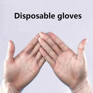 High Quality White Non-Toxic Flexible Dustproof Disposable Examination Protective Hand Gloves