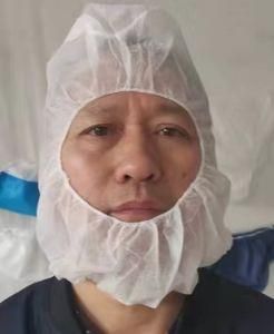 Food Process Nonwoven Disposable Balaclava Cap with Elastic Band Head Cap Hood Cover