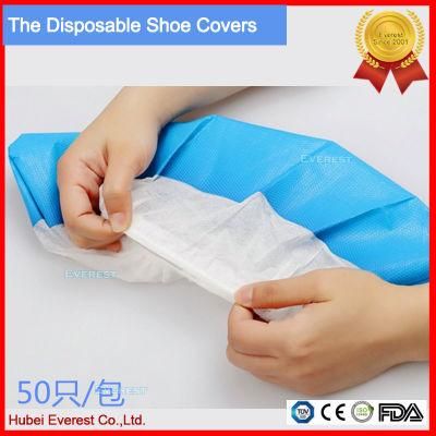 Non Woven PE Coated Antiskid/Non-Slip Overshoes