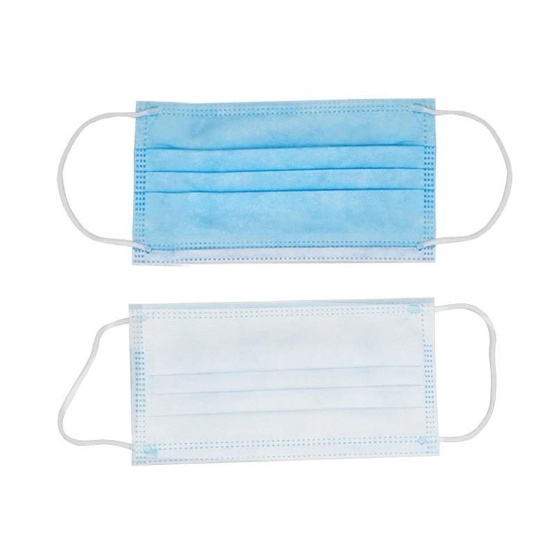 Manufacture 3 Ply CE Medical Face Mask Disposable Face Mask Surgical Face Mask with Ear Loop Custom