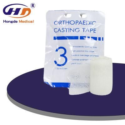 4 Inch Width Orthopaedic Synthetic Fiber Glass Polymer Fibreglass Casting Tape