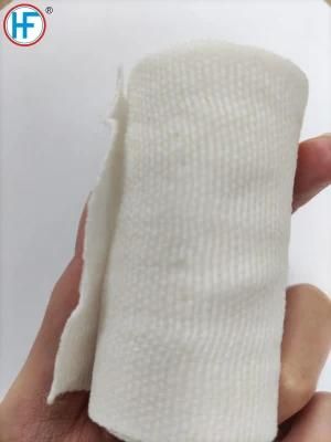 CE ISO Bandage Cheaper Price Free Sample Bandage Factory Natural (Bleached) Plain Elastic Bandage