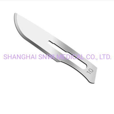 Medical Disposable Sterile Stainless Steel Carbon Steel Surgical Scalpel Blade Used in Hospital