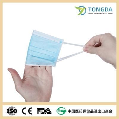 Factory Direct Custom Face Mask 3ply Face Masks Customized Logo Washable Disposable Cloth Facemask