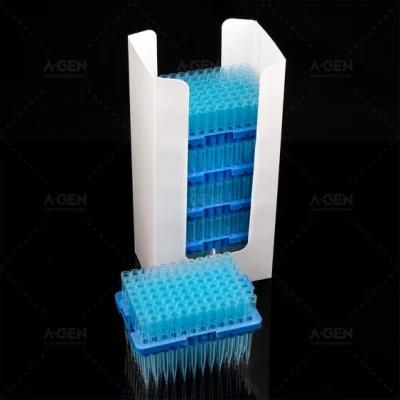 T-1000b-E 1000UL Eco Space Safe Package DNA/Rna Free Blue or Clear PP Universal Pipette Tips