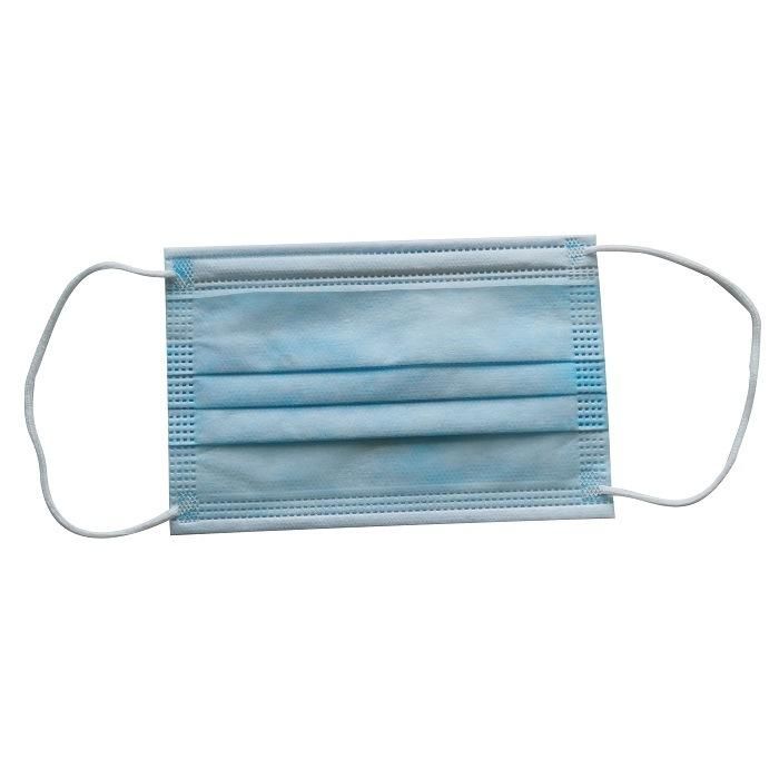 Wholesale 3 Layers Non Woven Face Maskss Low Price High Quality Disposable Civil Face Mask