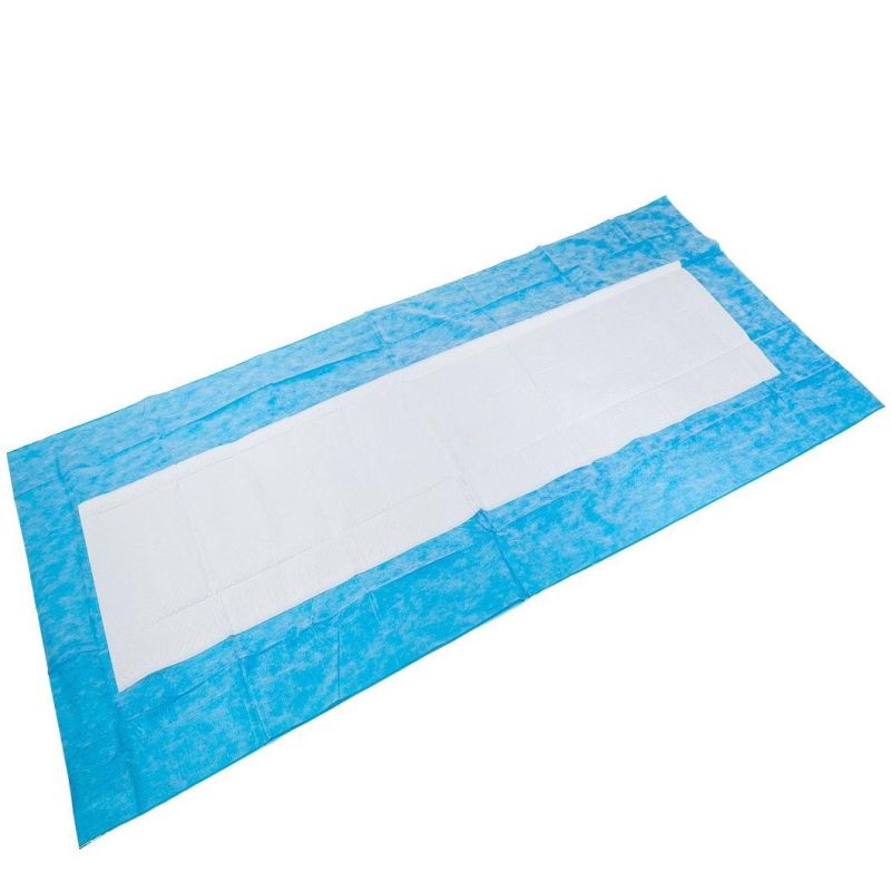Disposable Bed Pads Customized Good Free Sample Medical Thick Cotton Organic Wholesale Incontinence Disposable Underpad Bed Pads for Incontinence