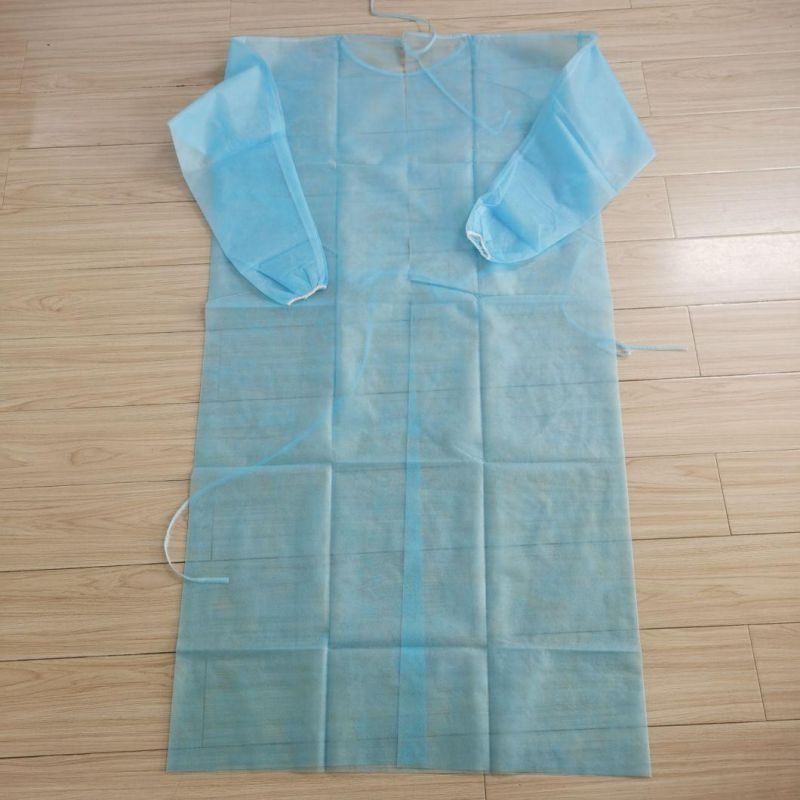 Disposable Medical PP SMS Isolation Gown