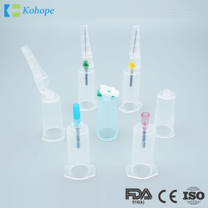 Disposable Medical Sterile Safety Blood Lancet, Pressure Activated with Auto-Retractable Needle