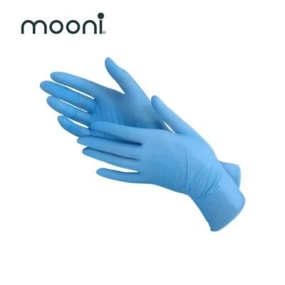 Vinyl Synthetic Exam Gloves Blue Latex-Free Powder-Free Disposable Gloves for Medical Food Prep Cleaning Disposable Medical Gloves