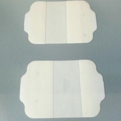 Disposable U Shape Medical Sterile Paper Frame Transparent Adhesive Film PU IV Dressing