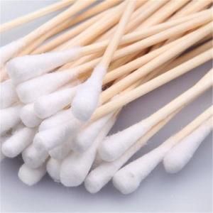 Hospital Medical Use Product Cotton Tip Applicators for Cleaning Wounds