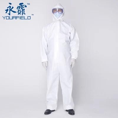 High Quality SMS Disposable Safety Protective Isolation Gown