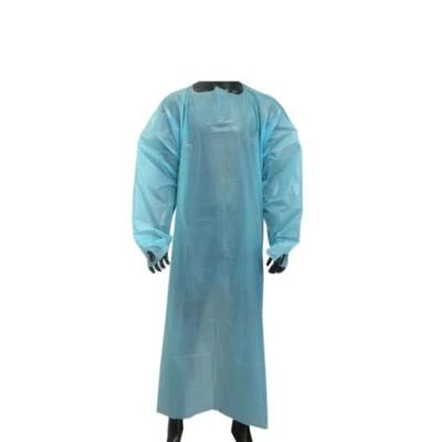 Fast Delivery Professional Disposable PE PP CPE Protective Waterproof Gowns