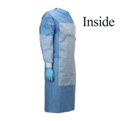 Disposable Non Woven Sterile Reinforced-Gown Surgical-Surgeon-Gown