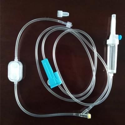 High Quality Zhenfu TPE Free_PVC IV Qualityinfusion Disposable Sets Infusion with Needle Set